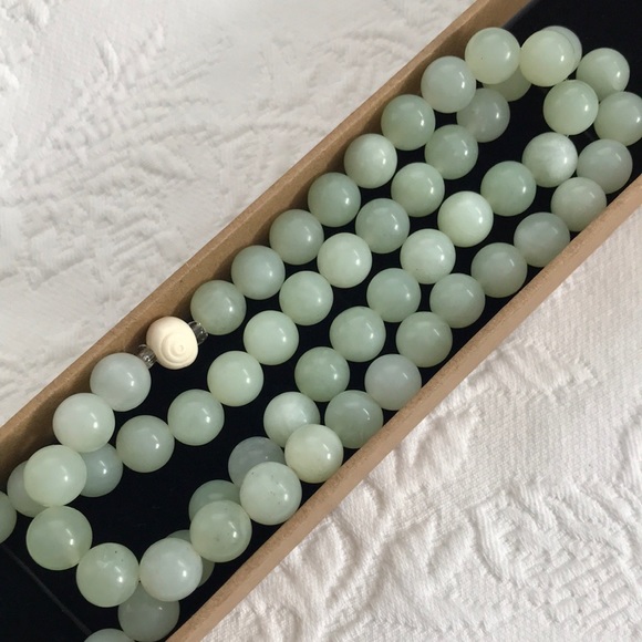 Jade Jewelry - Natural Genuine Jade necklace 24 inch